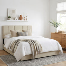 Load image into Gallery viewer, Strada Double Bed Frame with 4 Drawers - Beige