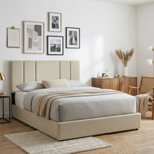 Load image into Gallery viewer, Strada Queen Bed Frame with 4 Drawers - Beige
