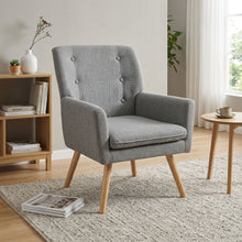Load image into Gallery viewer, Lina Armchair - Light Grey