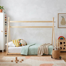 Load image into Gallery viewer, Harbor Single Wooden Bed Frame - Natural