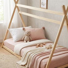 Load image into Gallery viewer, Harbor Single Wooden Bed Frame - Natural