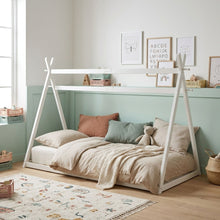 Load image into Gallery viewer, Harbor Single Wooden Bed Frame - White
