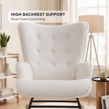 Load image into Gallery viewer, lt10705-ava-boucle-rocking-armchair-white-2607104
