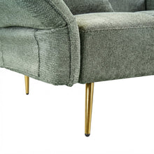 Load image into Gallery viewer, Forest 3 Seater Sofa Bed with Cup Holder - Green