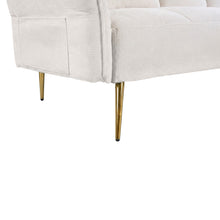 Load image into Gallery viewer, Forest 3 Seater Sofa Bed with Cup Holder - Beige