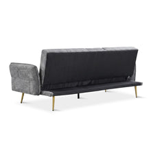 Load image into Gallery viewer, Forest 3 Seater Sofa Bed with Cup Holder - Dark Grey