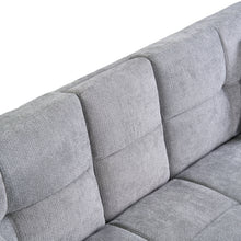 Load image into Gallery viewer, Forest 3 Seater Sofa Bed with Cup Holder - Dark Grey