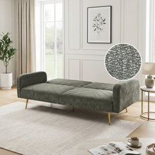 Load image into Gallery viewer, Kiwi 3 Seater Sofa Bed - Green