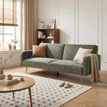 Load image into Gallery viewer, Kiwi 3 Seater Sofa Bed - Green