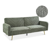 Load image into Gallery viewer, Kiwi 3 Seater Sofa Bed - Green
