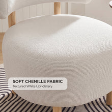 Load image into Gallery viewer, lt11097-milo-chenille-armchair-white-2607161