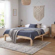 Load image into Gallery viewer, 24486-miro-double-wooden-bed-frame-natural-2607171
