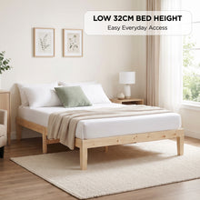 Load image into Gallery viewer, 24486-miro-double-wooden-bed-frame-natural-2607174