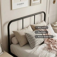 Load image into Gallery viewer, 24437-bolt-king-single-metal-bed-frame-black-2607214