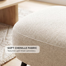 Load image into Gallery viewer, Nook Chenille Armchair - Light Khaki