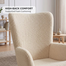 Load image into Gallery viewer, Laze Boucle Armchair - Beige
