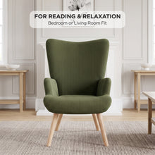 Load image into Gallery viewer, lt11104-laze-velvet-armchair-dark-green-2607234
