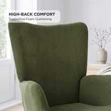 Load image into Gallery viewer, lt11104-laze-velvet-armchair-dark-green-2607233