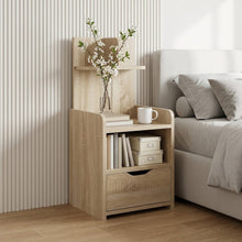Load image into Gallery viewer, lt10639-vivian-bedside-table-with-shelves-oak-2607243