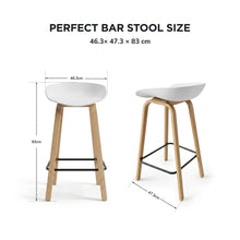 Load image into Gallery viewer, 24354-kai-metal-bar-stool-75cm-set-of-4-white-2607272