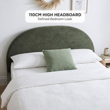 Load image into Gallery viewer, lt11081-isabella-queen-gas-lift-bed-frame-green-26072705