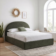 Load image into Gallery viewer, lt11081-isabella-queen-gas-lift-bed-frame-green-26072706