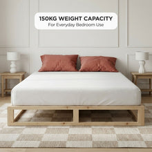 Load image into Gallery viewer, 24483-loom-queen-wooden-bed-frame-natural-2607285