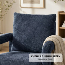Load image into Gallery viewer, lt10988-modo-chenille-armchair-navy-blue-2607294