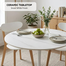 Load image into Gallery viewer, 24309-tulesso-round-dining-table-80x75cm-snow-white-2607294