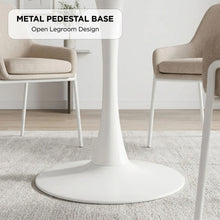 Load image into Gallery viewer, 24311-tulesso-round-dining-table-90x75cm-snow-white-2607295