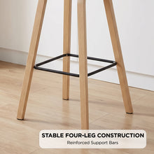Load image into Gallery viewer, Kai Metal Bar Stool 75cm - Set of 2 - Black