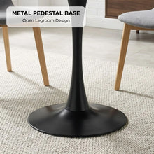 Load image into Gallery viewer, 24310-tulesso-round-dining-table-80x75cm-golden-black-2607295