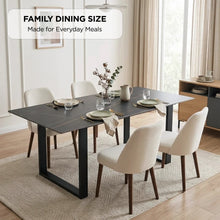 Load image into Gallery viewer, 24305-ainsley-ceramic-dining-table-160-x-90cm-golden-black-2607292