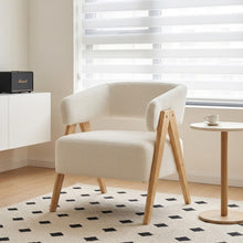 Load image into Gallery viewer, lt11119-bark-chenille-armchair-white-2607291