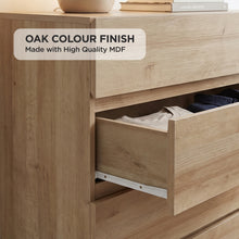 Load image into Gallery viewer, 22606-harris-5-drawers-tallboy-oak-26008034