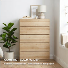 Load image into Gallery viewer, 22606-harris-5-drawers-tallboy-oak-26008033