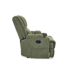 Load image into Gallery viewer, Corven Manual 1 Seater Recliner Sofa - Green