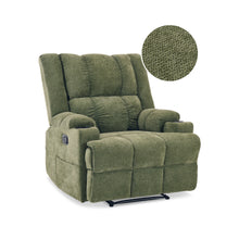 Load image into Gallery viewer, Corven Manual 1 Seater Recliner Sofa - Green