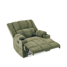 Load image into Gallery viewer, Corven Manual 1 Seater Recliner Sofa - Green