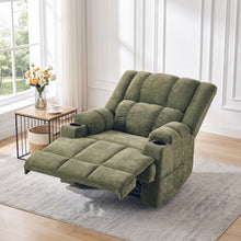 Load image into Gallery viewer, Corven Manual 1 Seater Recliner Sofa - Green
