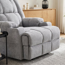 Load image into Gallery viewer, Corven Manual 1 Seater Recliner Sofa - Grey