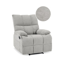 Load image into Gallery viewer, Orston Manual 1 Seater Recliner Sofa - Light Grey