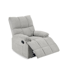 Load image into Gallery viewer, Orston Manual 1 Seater Recliner Sofa - Light Grey