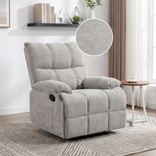 Load image into Gallery viewer, Orston Manual 1 Seater Recliner Sofa - Light Grey