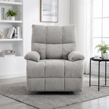 Load image into Gallery viewer, Orston Manual 1 Seater Recliner Sofa - Light Grey