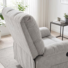 Load image into Gallery viewer, Orston Manual 1 Seater Recliner Sofa - Light Grey