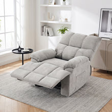 Load image into Gallery viewer, Orston Manual 1 Seater Recliner Sofa - Light Grey