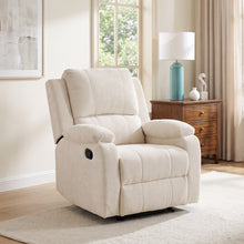 Load image into Gallery viewer, Solis Manual 1 Seater Recliner Sofa - Beige