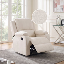 Load image into Gallery viewer, Solis Manual 1 Seater Recliner Sofa - Beige