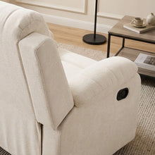 Load image into Gallery viewer, Solis Manual 1 Seater Recliner Sofa - Beige